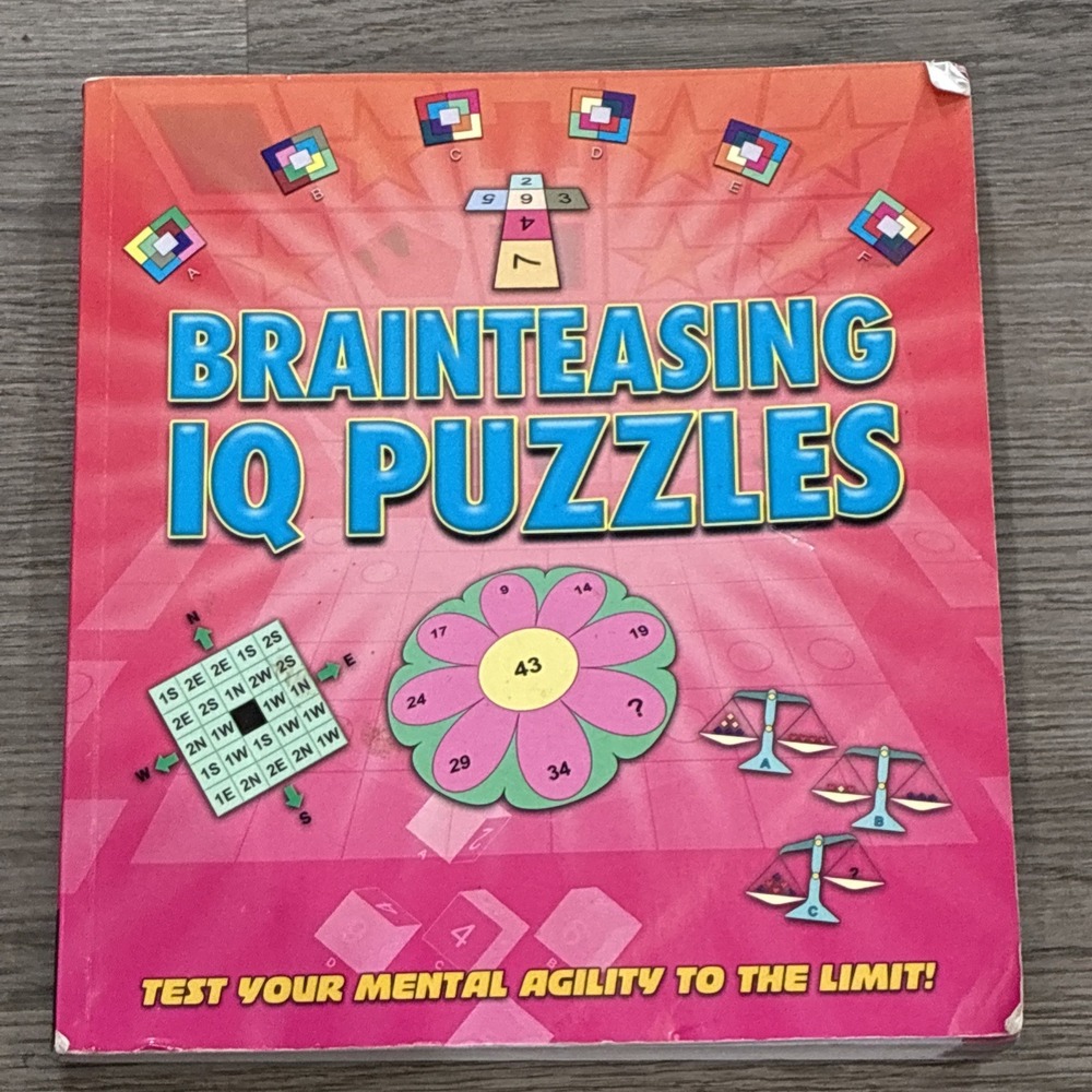 Brainteasing Iq Puzzles By Puzzle Press